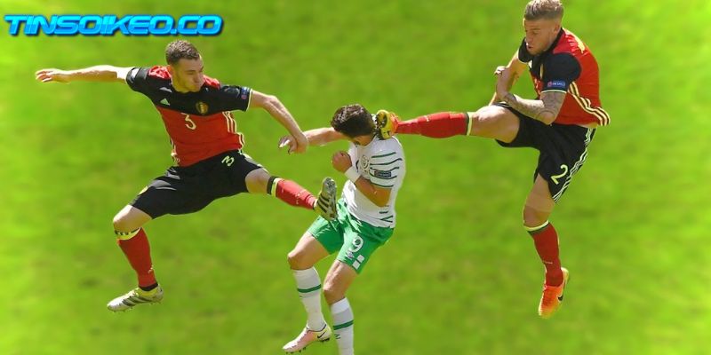 Lỗi xuất hiện tình huống phạt Freekick