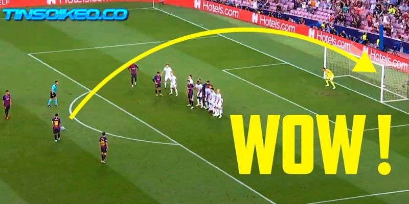 Sút thẳng khung thành